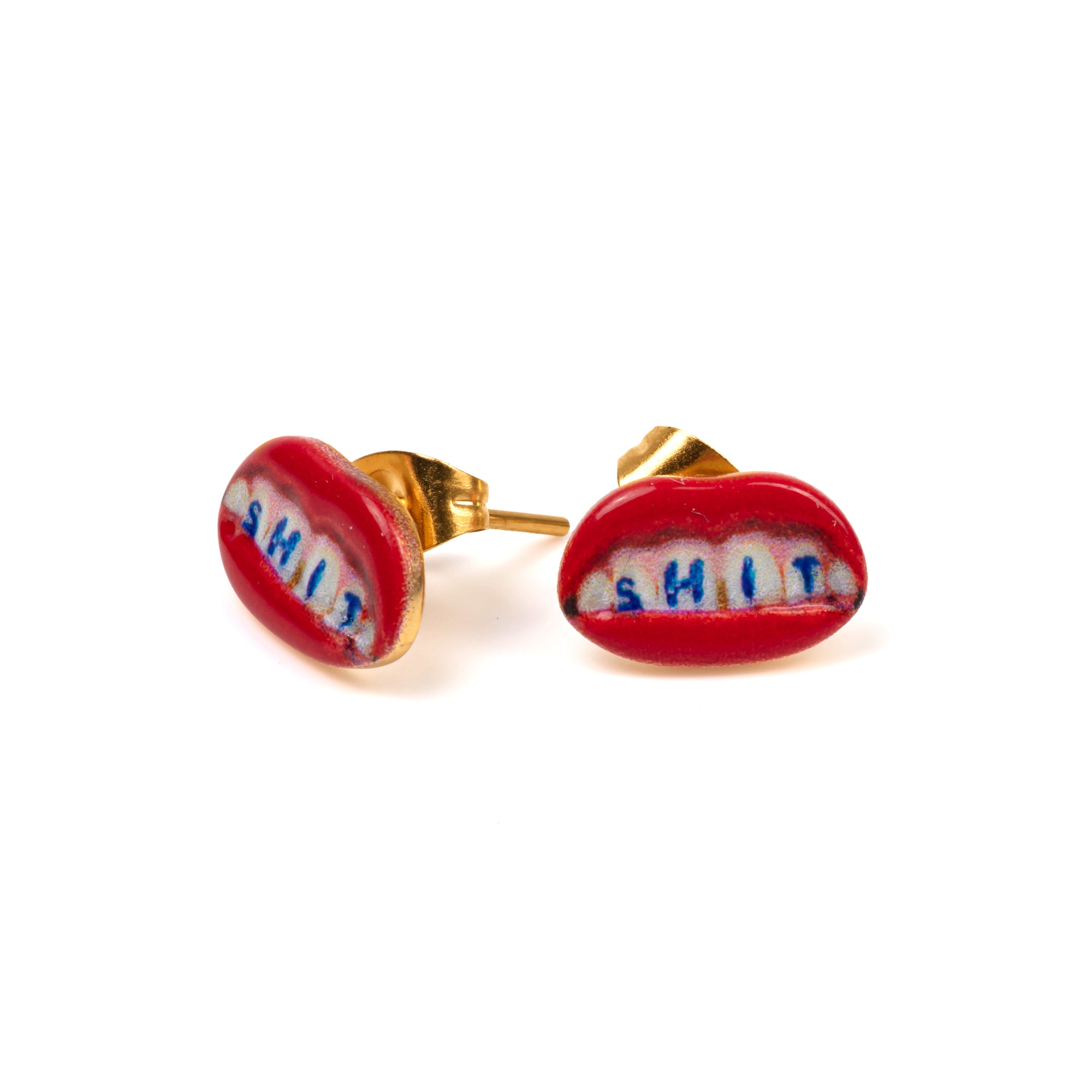 TOILETPAPER EARRINGS