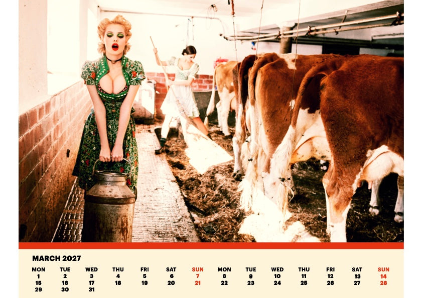 TOILETPAPER CALENDAR 2027