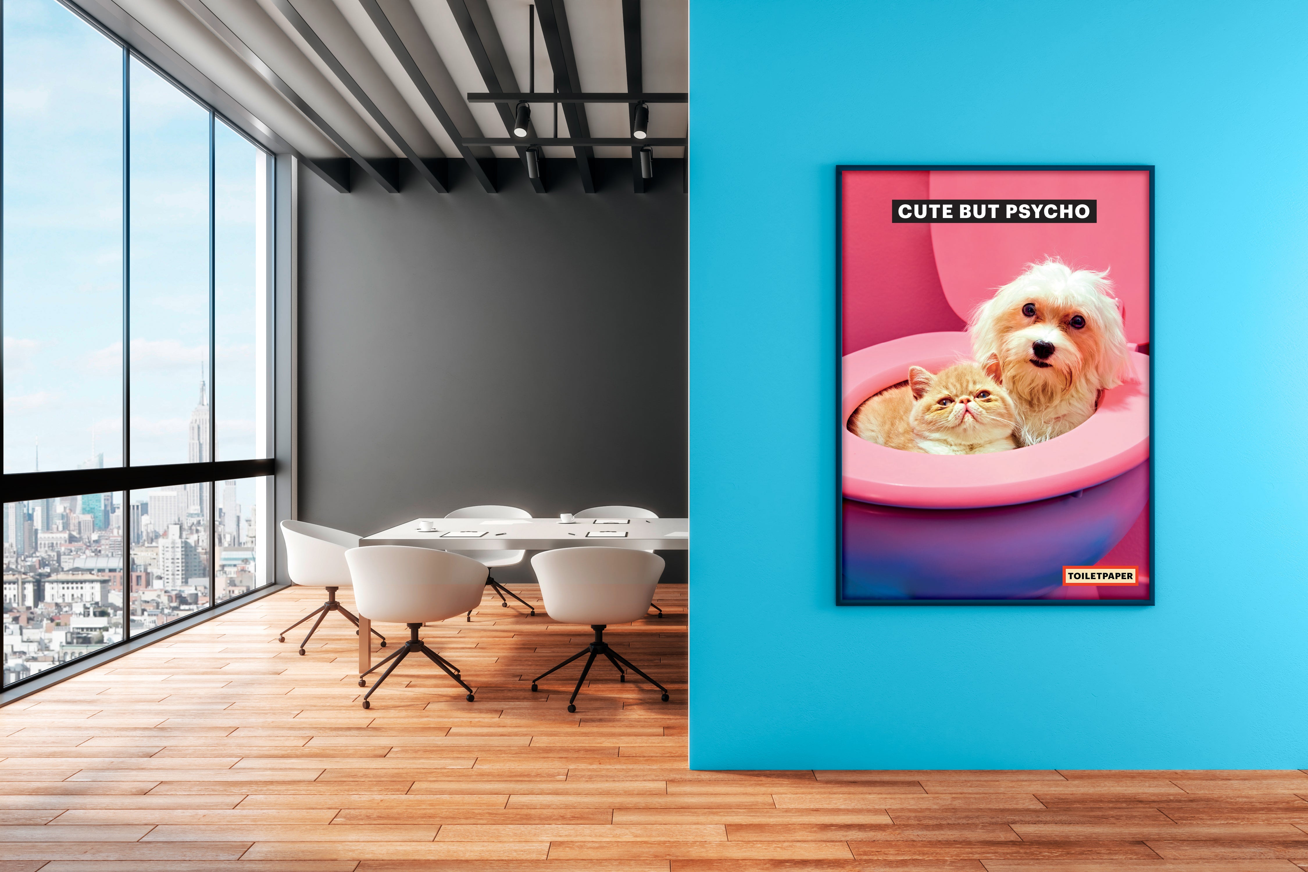 Poster cat and dog