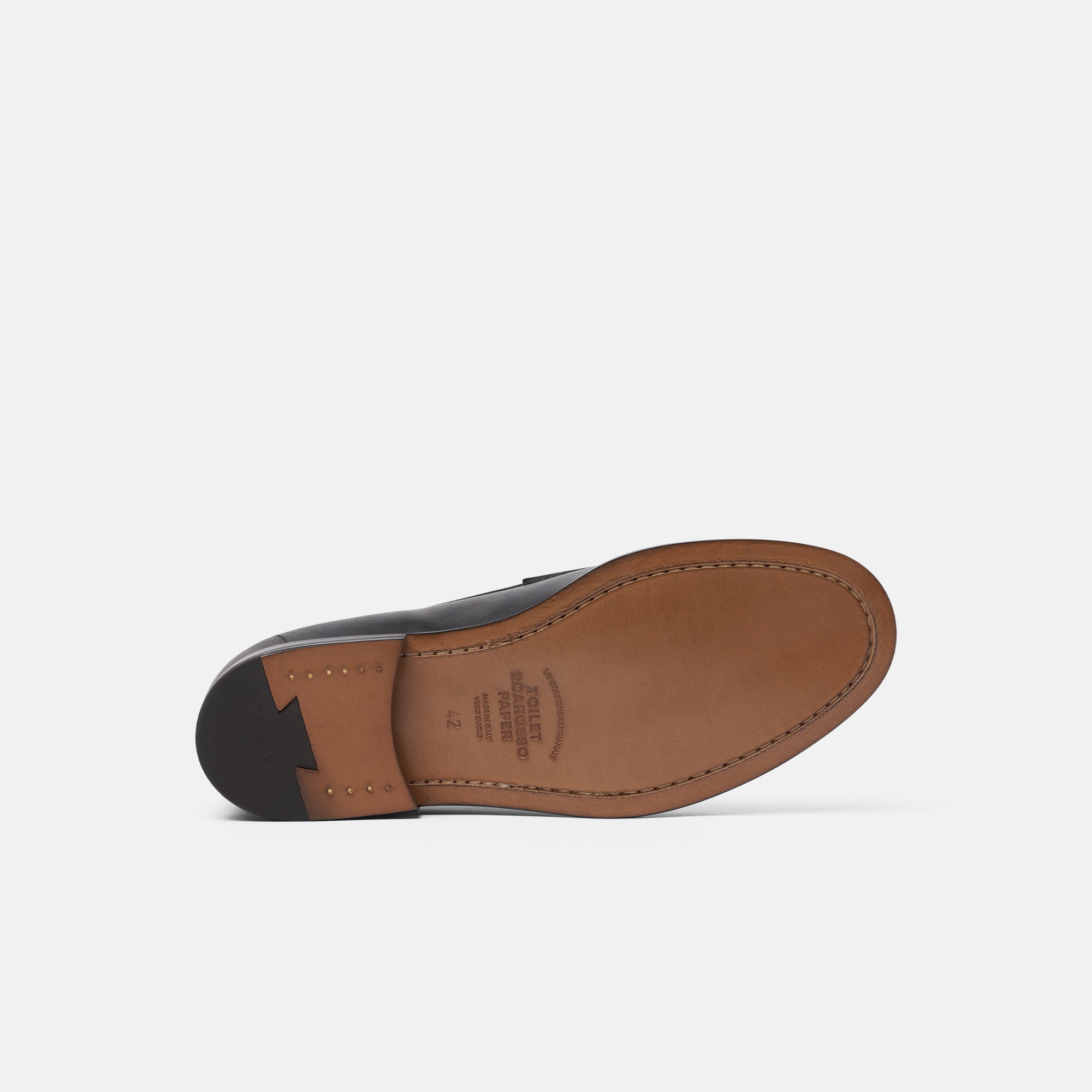 TOILETSCAROSSOPAPER LOAFERS Wash your mouth