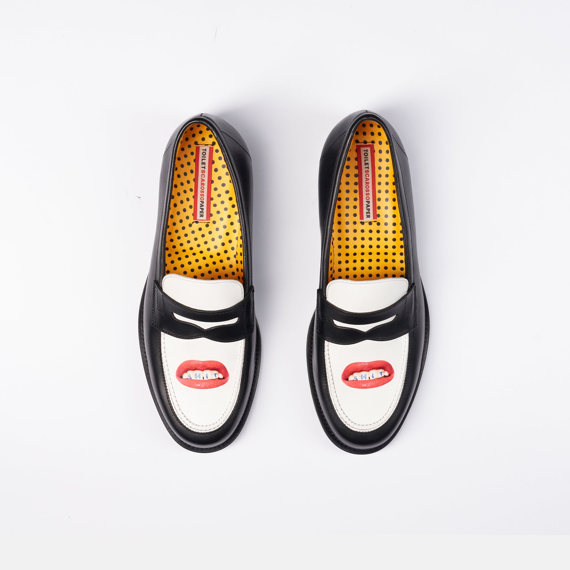 TOILETSCAROSSOPAPER LOAFERS Wash your mouth