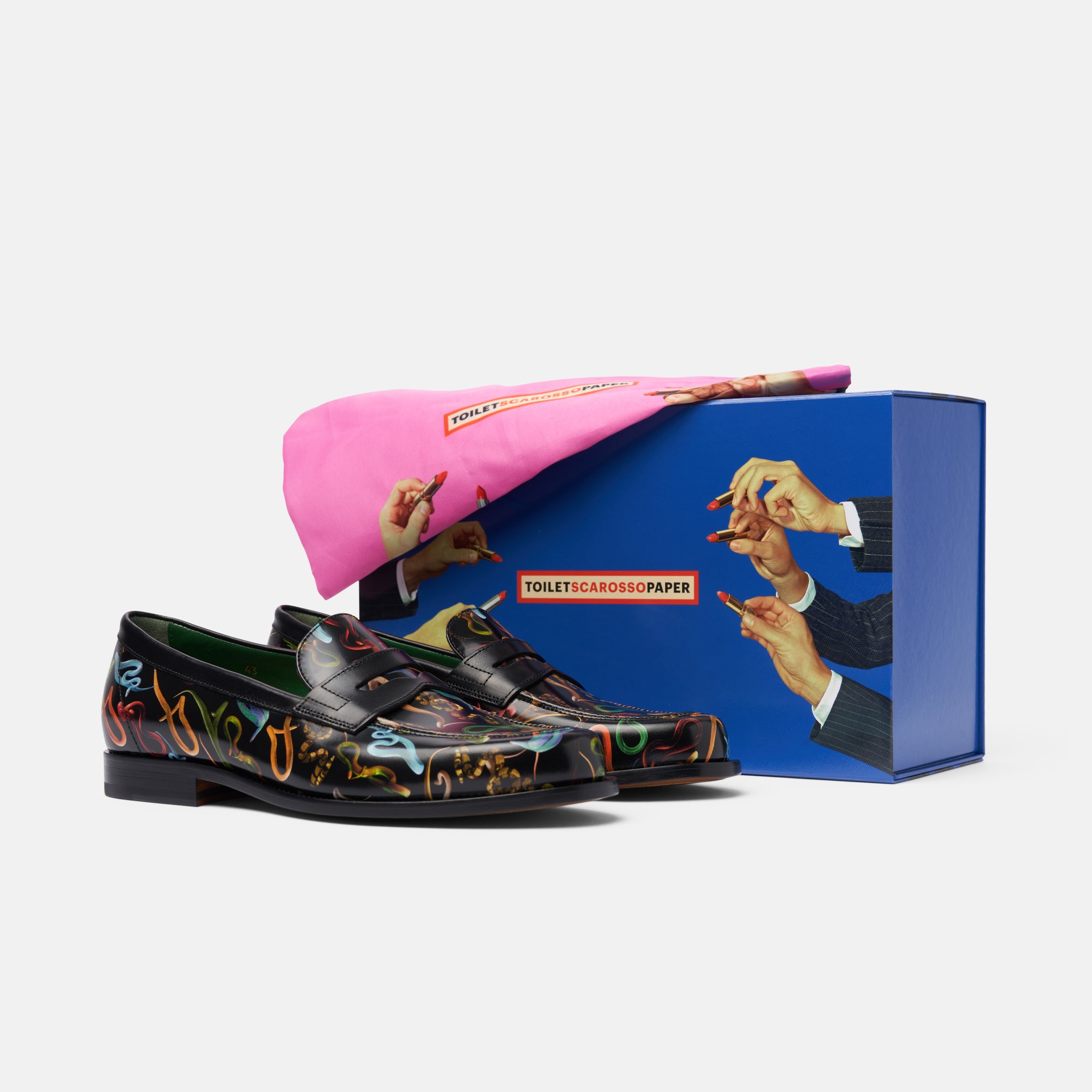 TOILETSCAROSSOPAPER LOAFERS Snakes storm