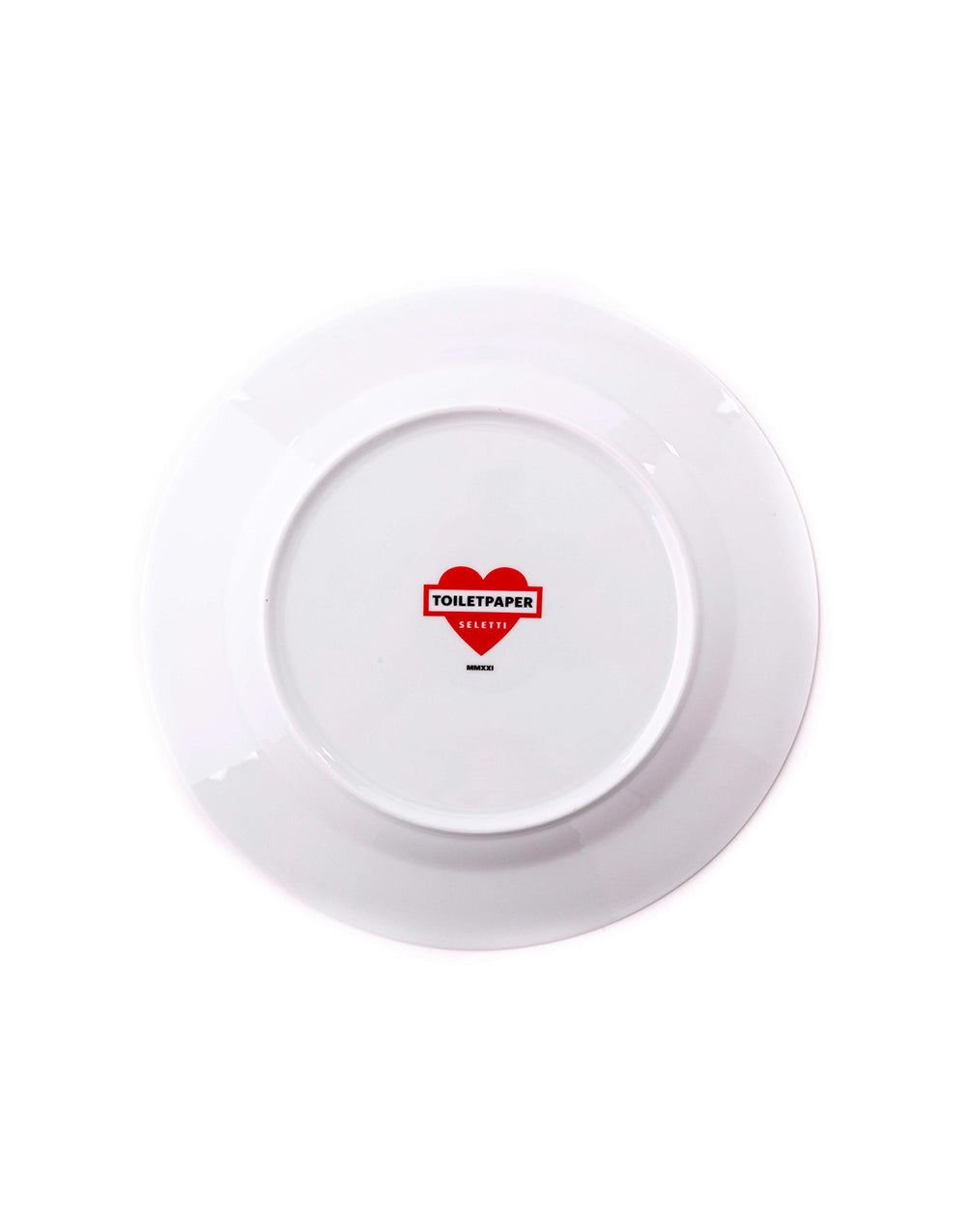 Porcelain Plate Gold Border