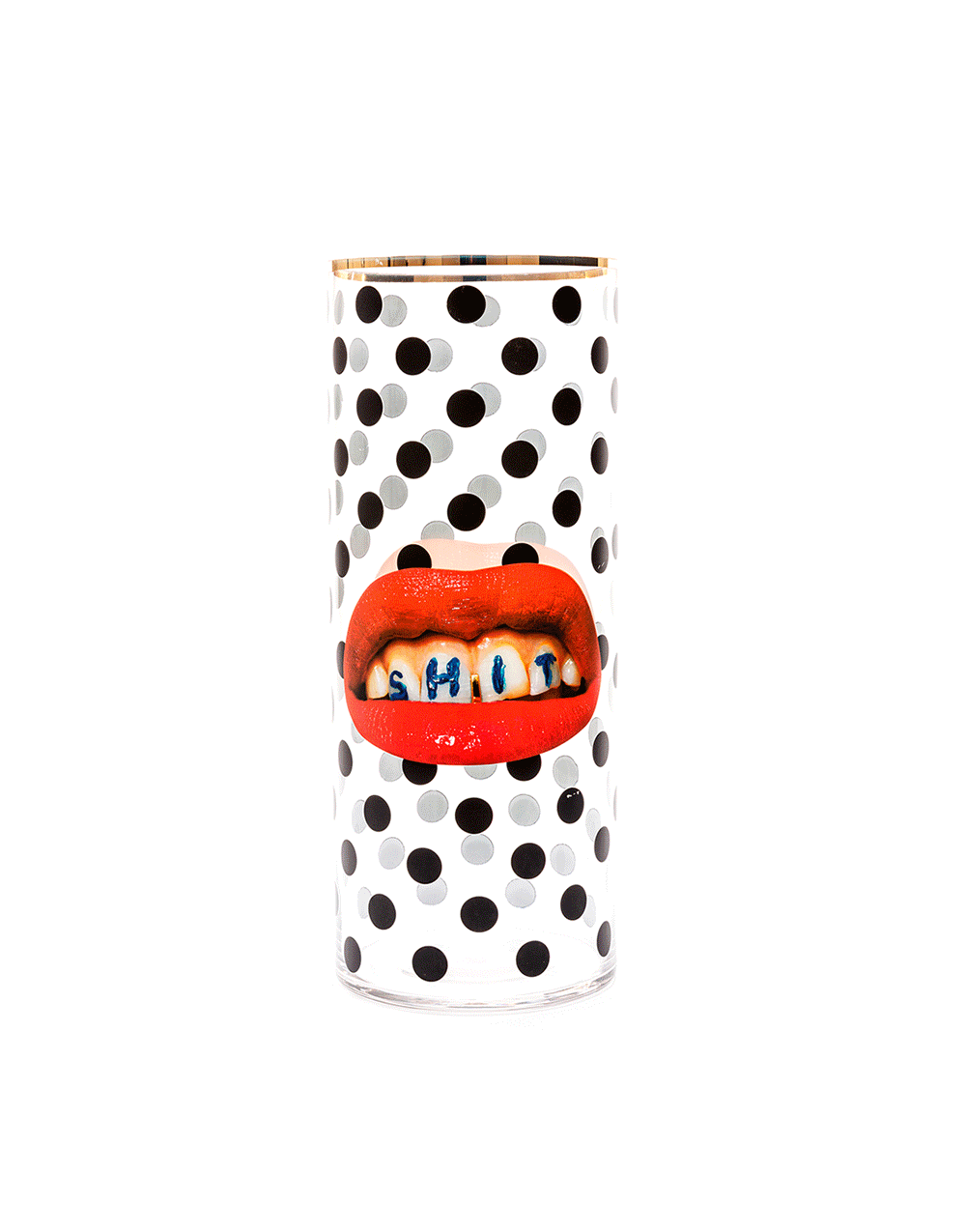 Glass Vase Cylindrical Big