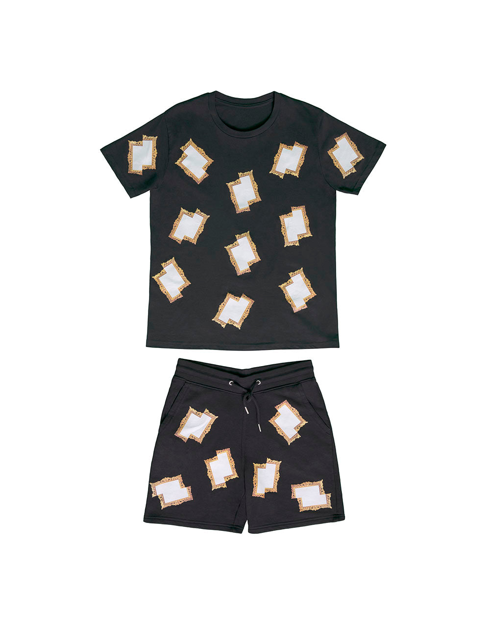 GIAMPIERO ROMANÒ T-SHIRT AND SHORTS SET