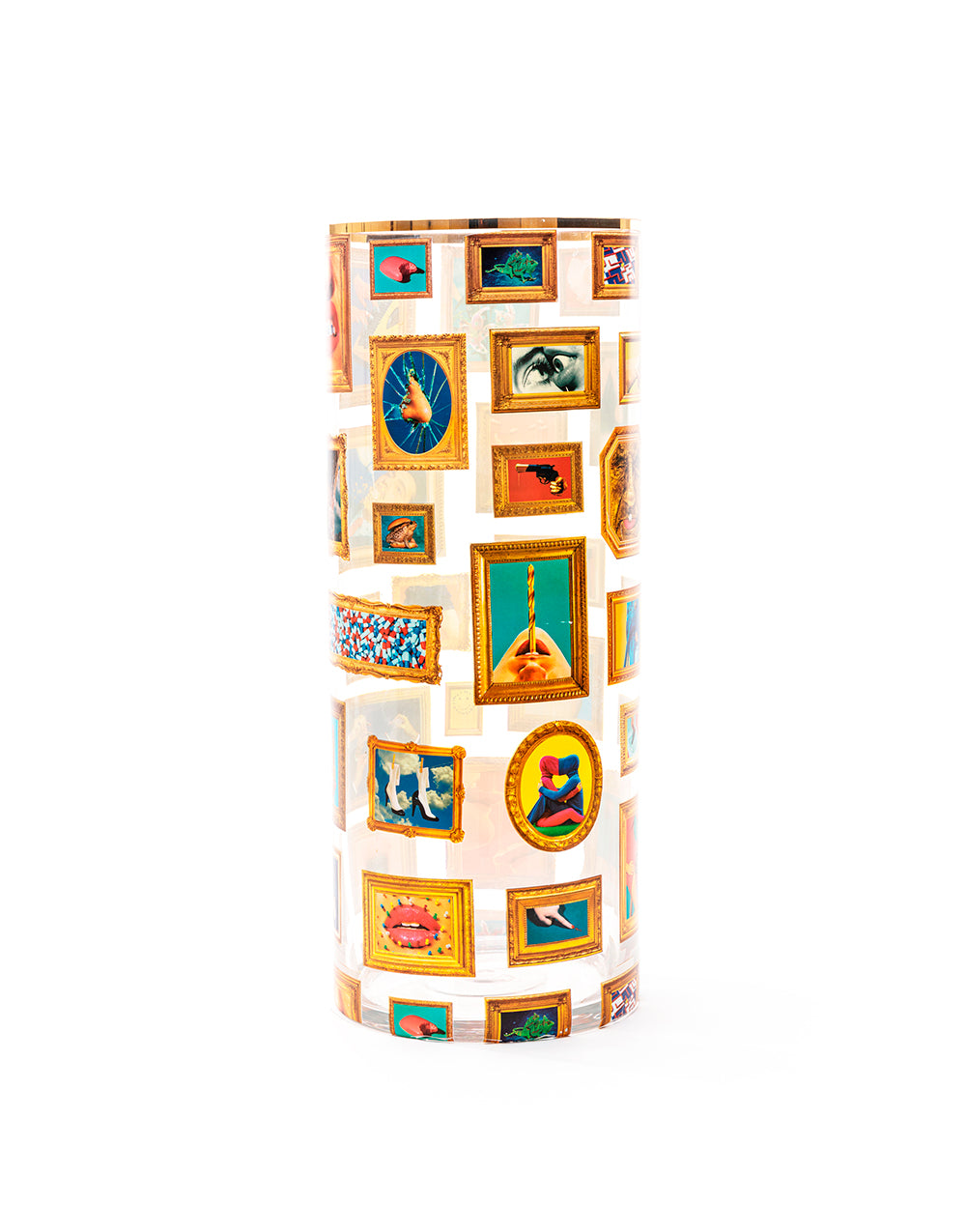 Glass Vase Cylindrical Big
