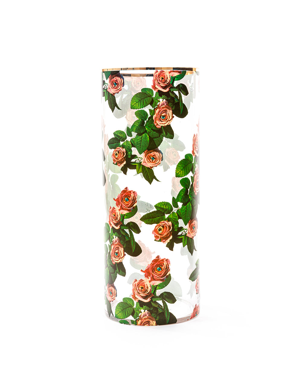 Glass Vase Cylindrical Big