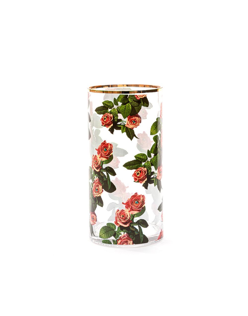 Glass Vase Cylindrical Medium