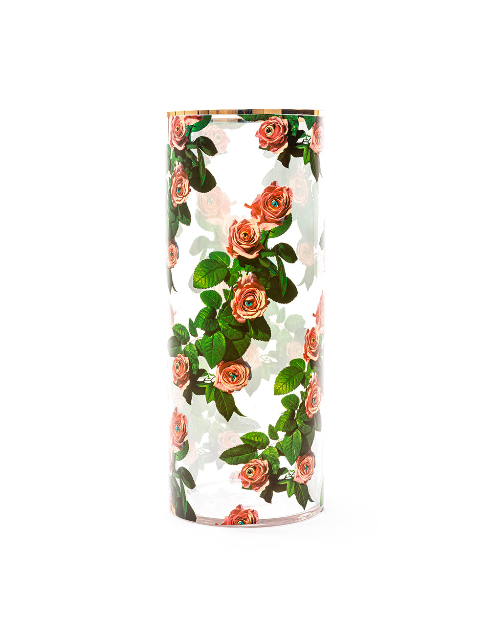 Glass Vase Cylindrical Big