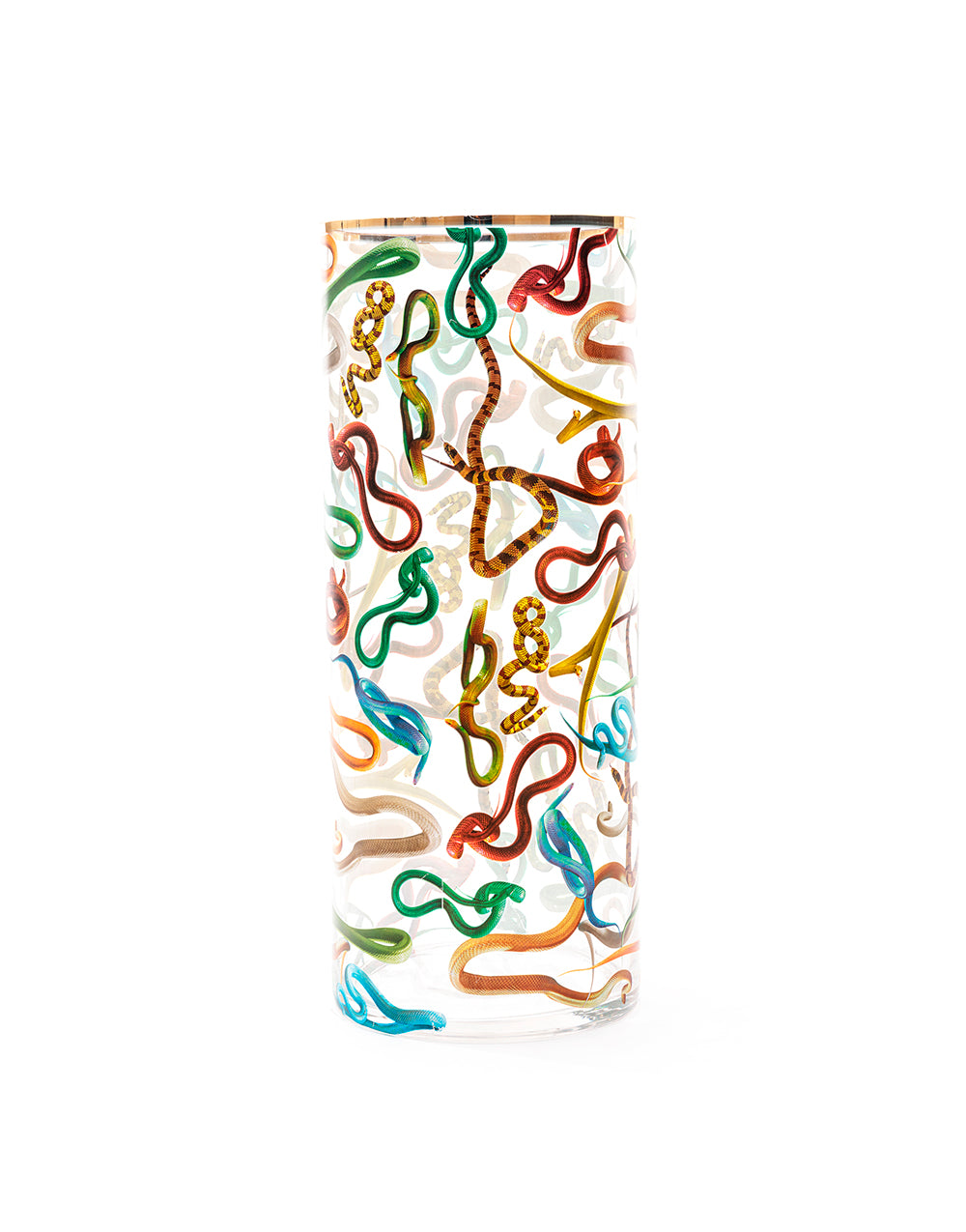 Glass Vase Cylindrical Big