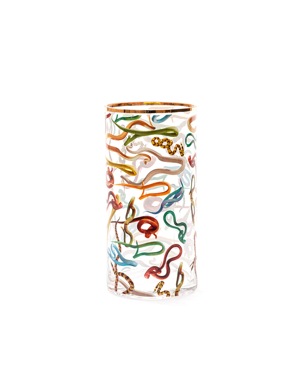 Glass Vase Cylindrical Medium