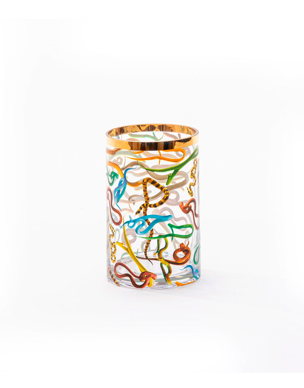 Glass Vase Cylindrical small