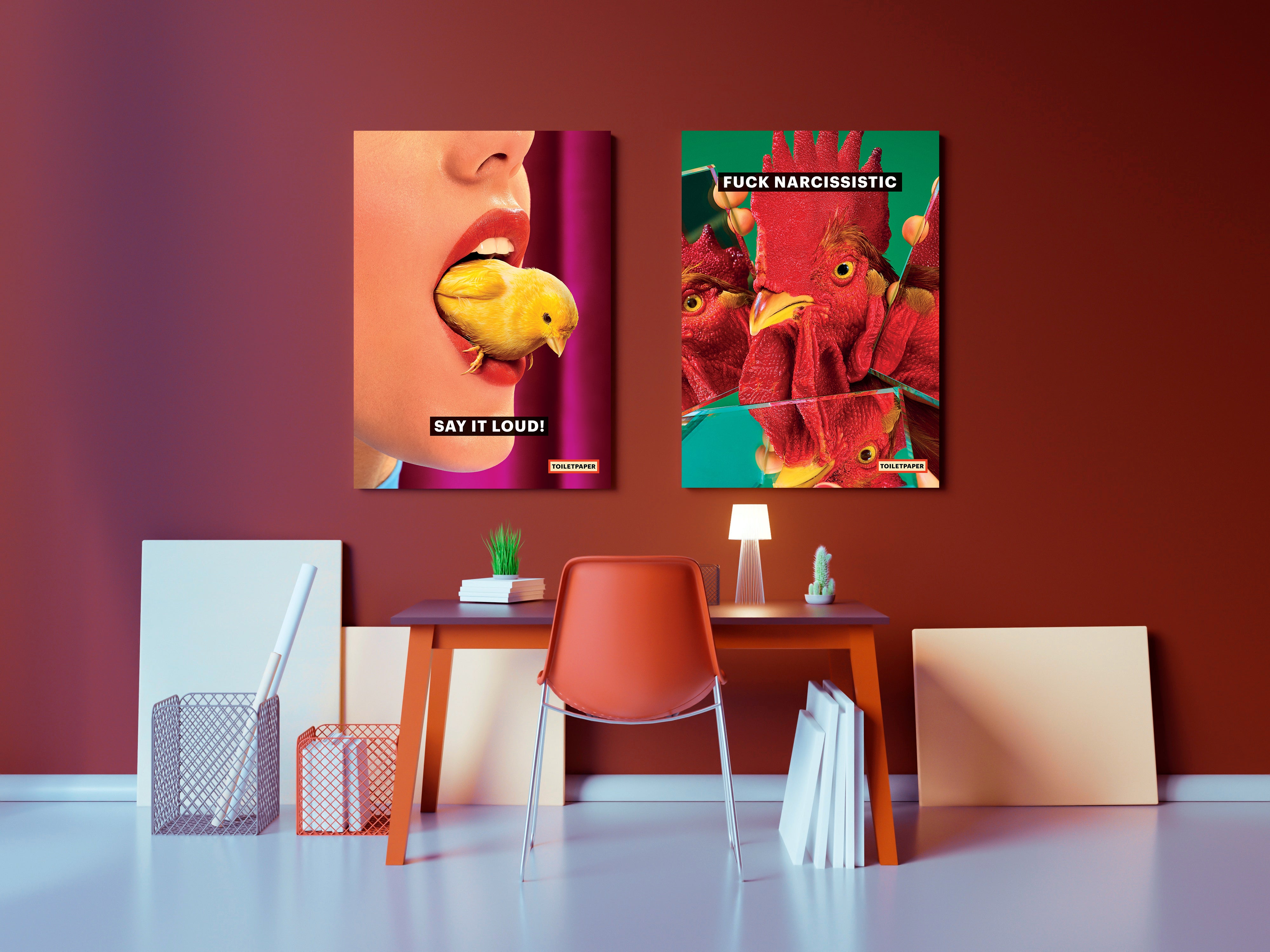 Poster rooster