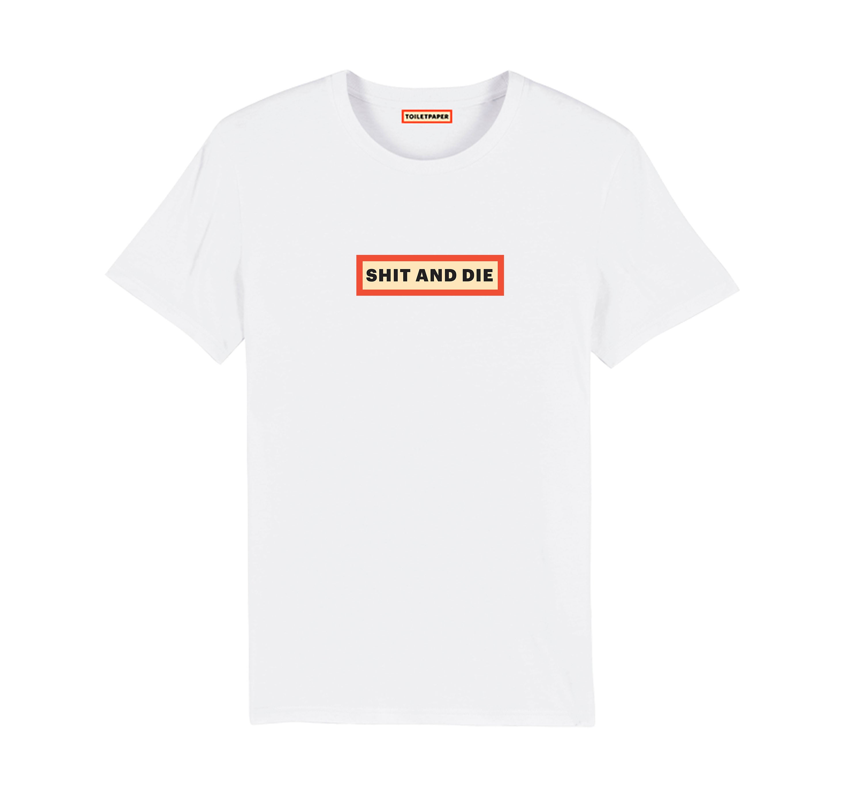 TOILETPAPER LOGO T-SHIRT CUSTOM